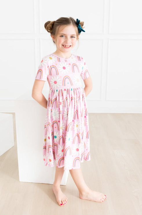rainbow-daisies-s-s-twirl-dress Mila &  Rose - Sophia's Style--3T--4